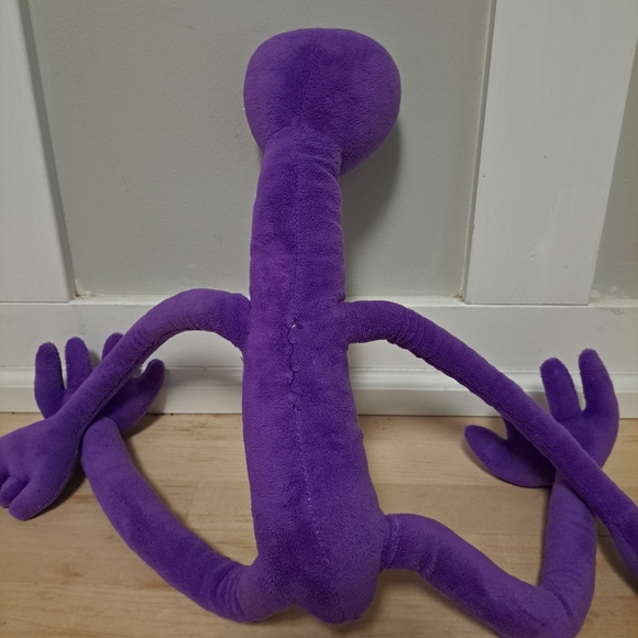 Rainbow Friends Purple Plush – 20” Long Limbed Character - Picture 3 of 4